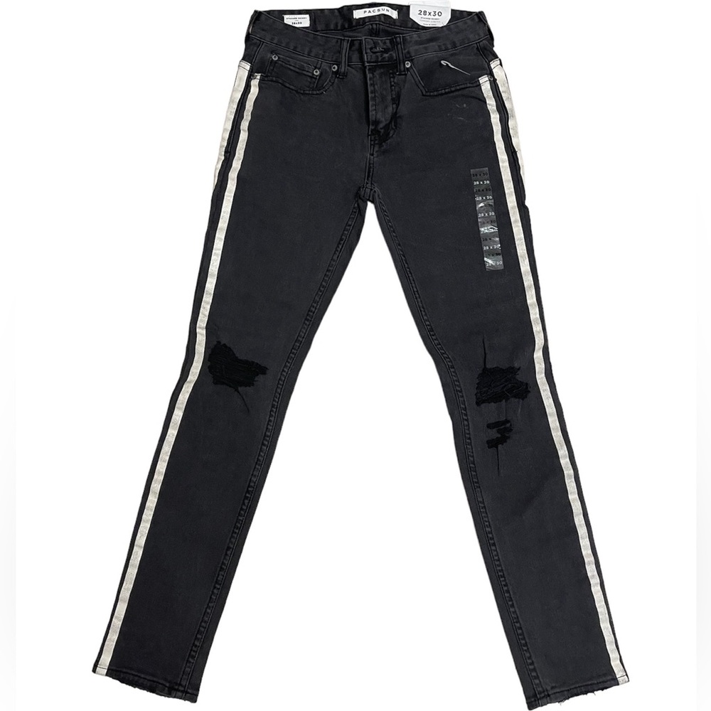 Pacsun Stacked Stretchy Skinny Jeans